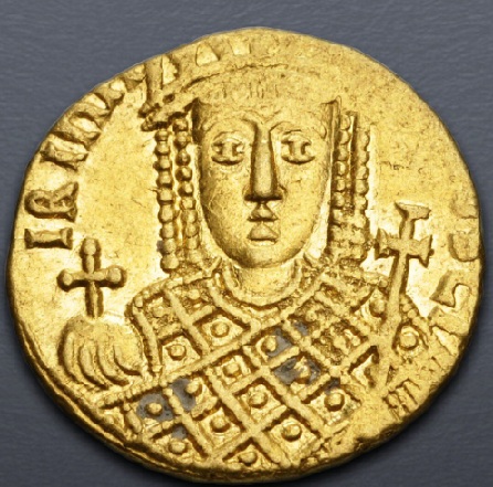 Irene, 792-797 (Constantinople mint - Gold Solidus)